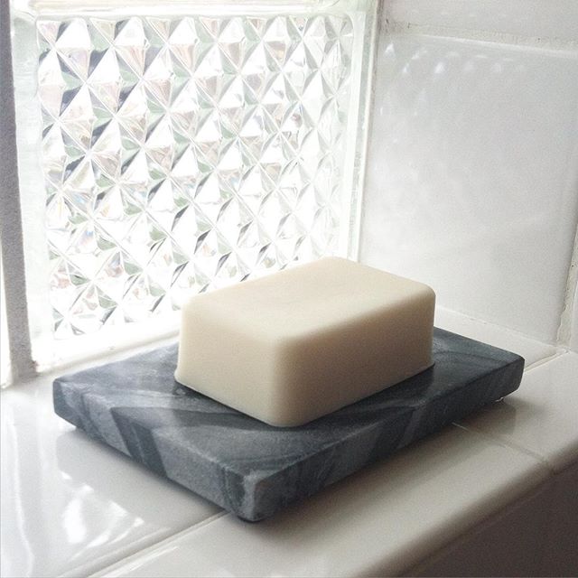 Marble Soap Dish Black Threshold Target