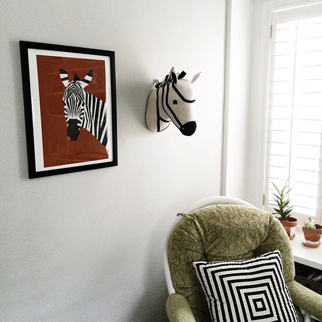 Zebra Head Wall Décor Pillowfort Target