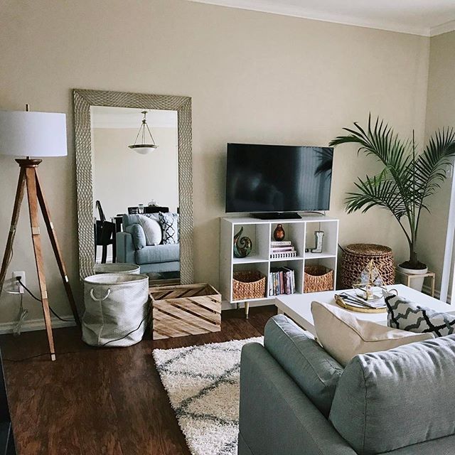 Oak Wood Tripod Floor Lamp Threshold Target