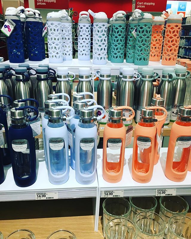 Contigo® AUTOSPOUT® Ashland Glass Water Bottle 20oz Target