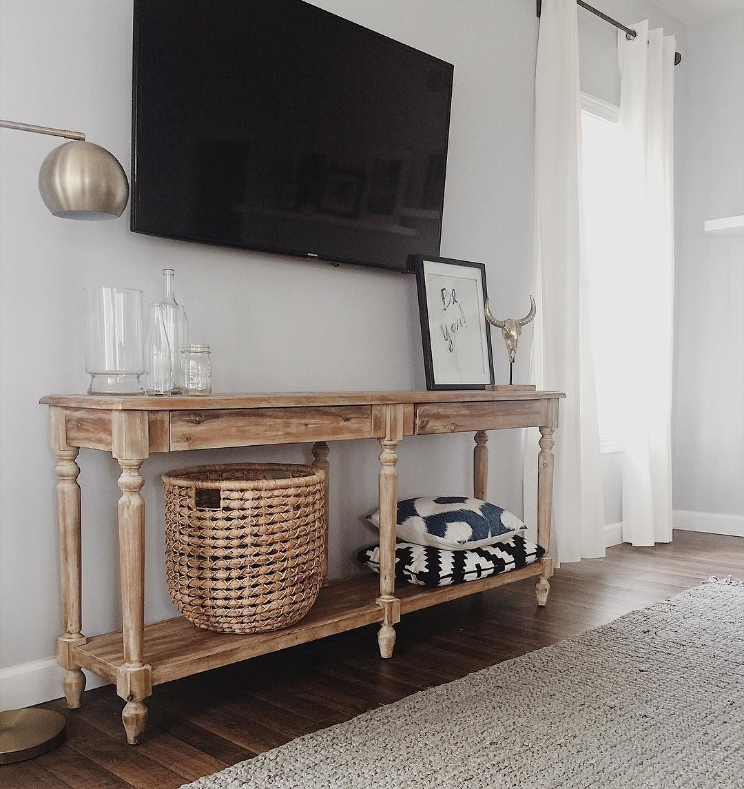 Wicker Large Round Basket Dark Brown Threshold Target