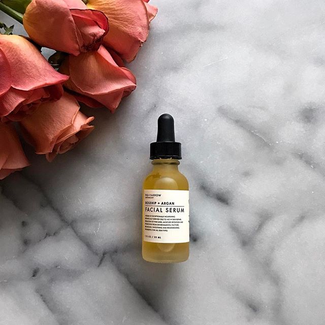 Fig + Yarrow Facial Serum Rosehip + Argan 1oz Target