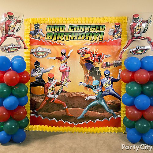 Power Rangers Party Ideas Party City