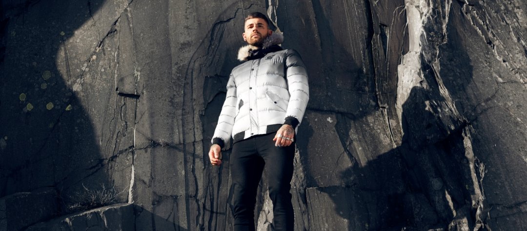 Siksilk fade parka outlet jacket