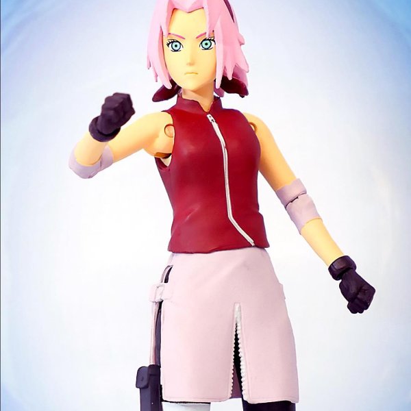 CHA! The @mcfarlane_toys_official Sakura action figure is ready for battle! �⠀
⠀
Click the link in our bio to get your own #Naruto Shippuden Collectible Action Figure.