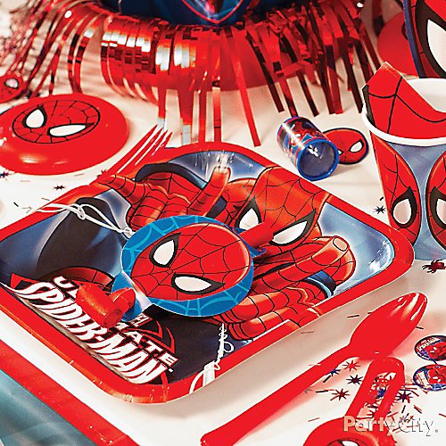 Creative Collection Spiderman Party Pack Party Set Party Supplies