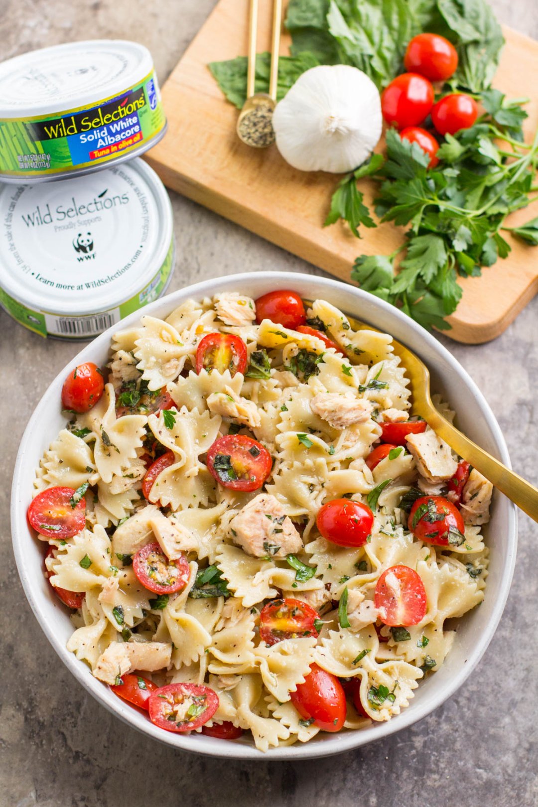 Healthy Tuna Pasta Salad - The Clean Eating Couple