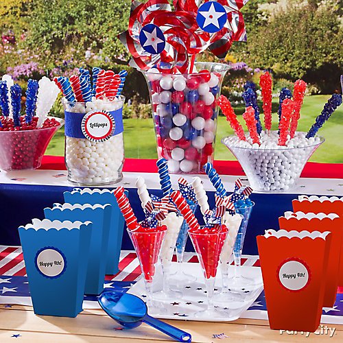 4th of July Treats Display Idea | Party City