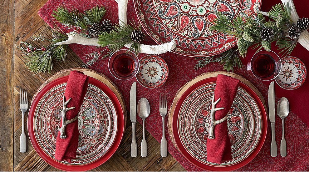 Pottery barn deals table settings