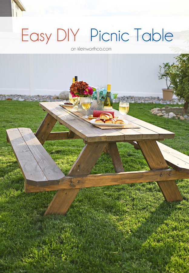 Home depot deals diy picnic table