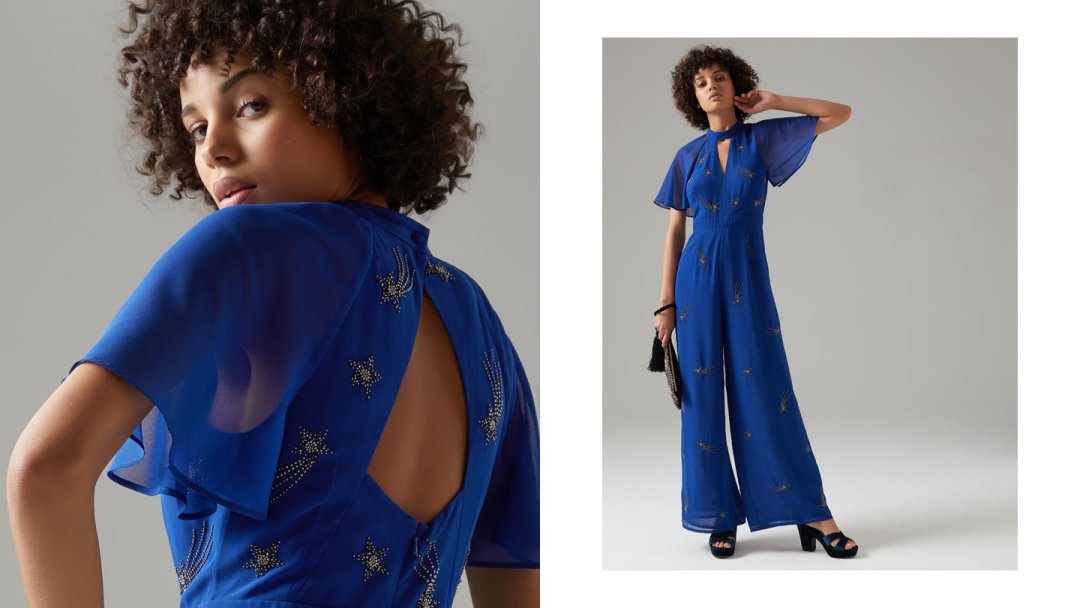 Monsoon store star jumpsuit