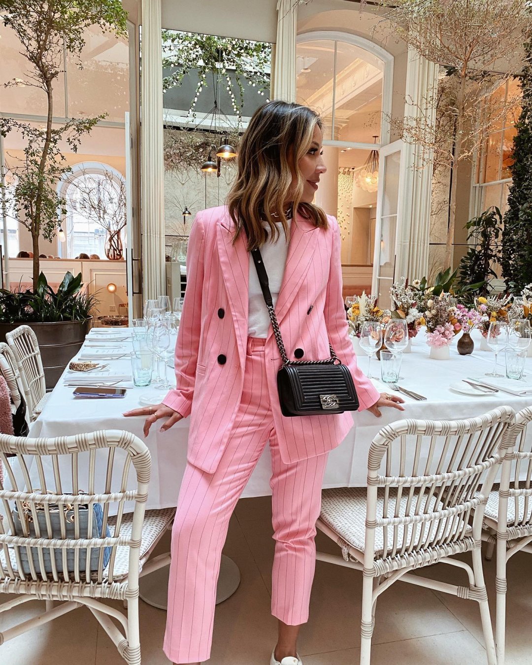 Pink blazer cheap river island