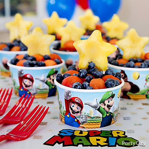 Super Mario Bros Party Food Ideas - BHe