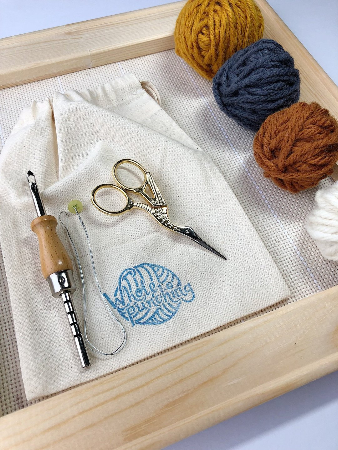 30 Days of Gift Ideas: Punch Needle Embroidery Kit for ...