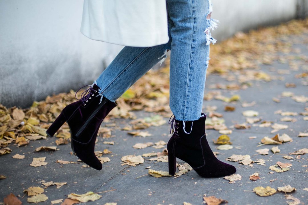 Styling The AW16 Velvet Boot Trend With Emma Hill | Dune London