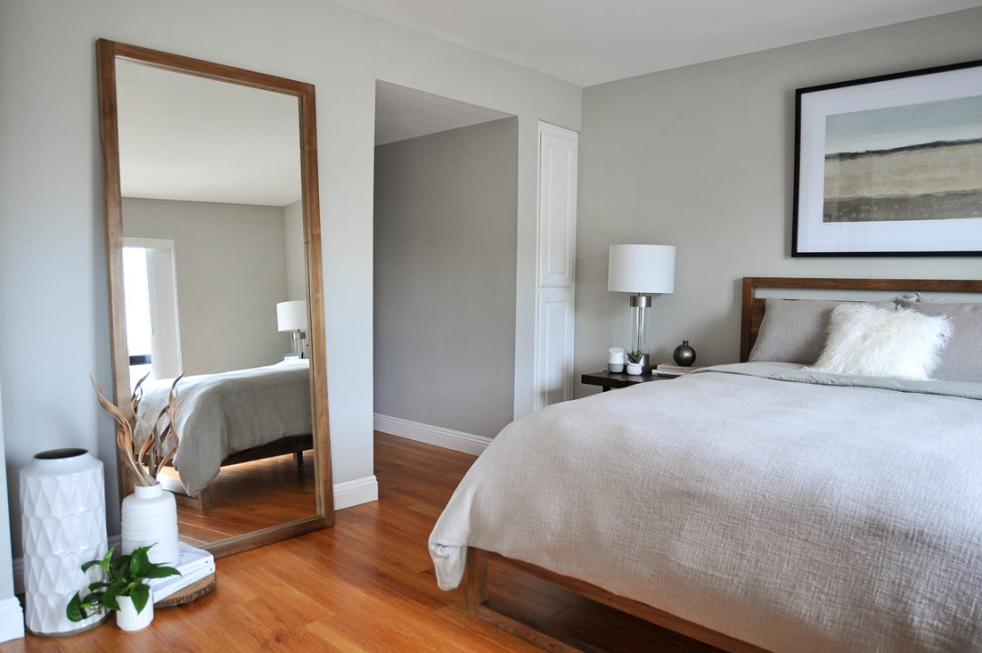 White and Wood Master Bedroom Ideas