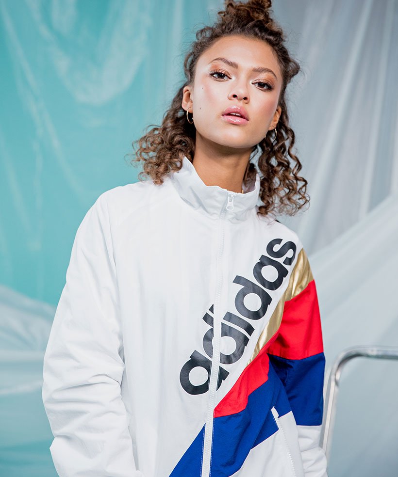 ãadidas Originals Tribe Track Top In Whiteãçåçæå°çµæ