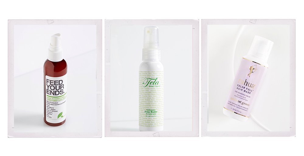 Shop Feed Your Ends Leave In Conditioner, Frizz Buster, Rahua Color Full Hair Mask and more