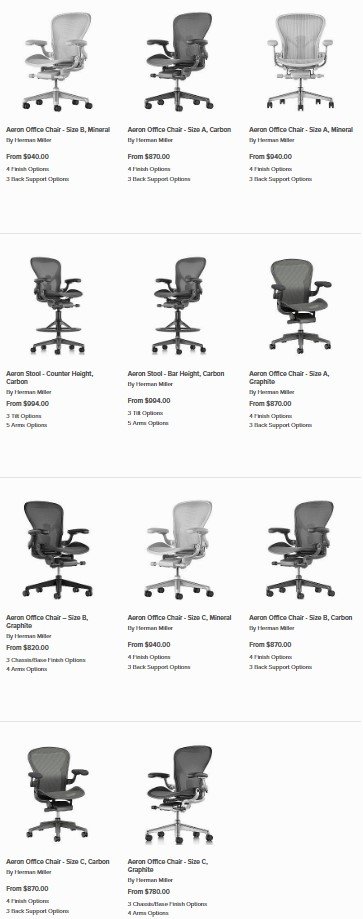 Herman Miller Aeron Chair Buying Guide Tips Advice At Lumens Com