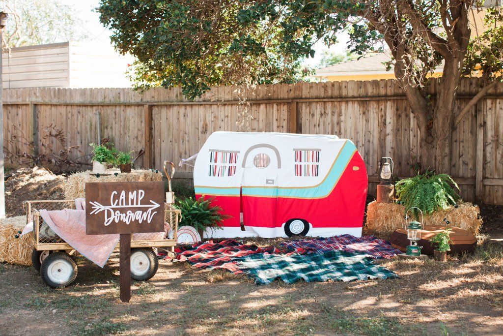 Camping Themed First Birthday Party Crate Kids Blog
