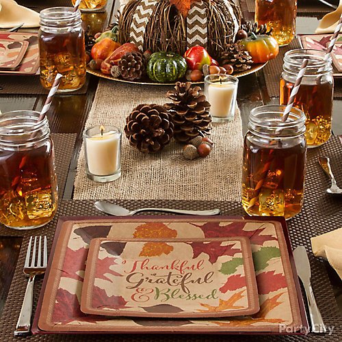 Rustic Thanksgiving Decorating Ideas | Party City