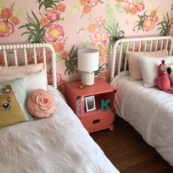 @chaylifischerdesigns's instagram image of Vivian Mae Wallpaper Mural