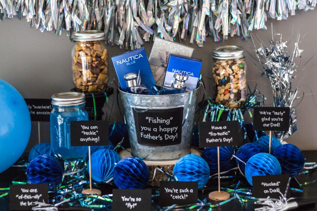 Step by step easy tutorial: Father's Day gift basket idea 2022: fishing  theme 