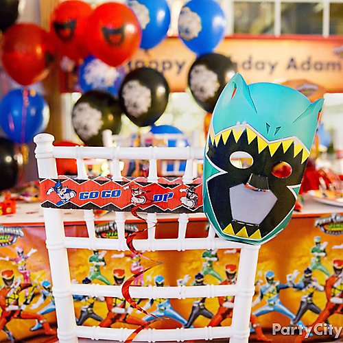 Power Rangers Party Ideas Party City