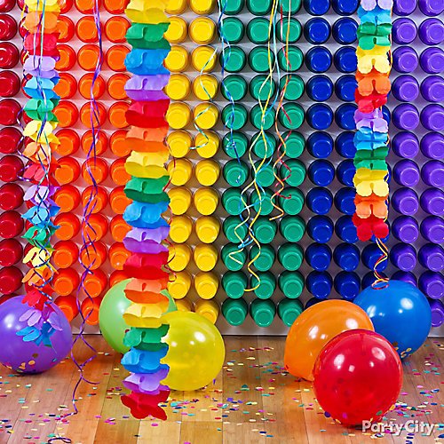 Rainbow Candy Buffet Ideas Party City