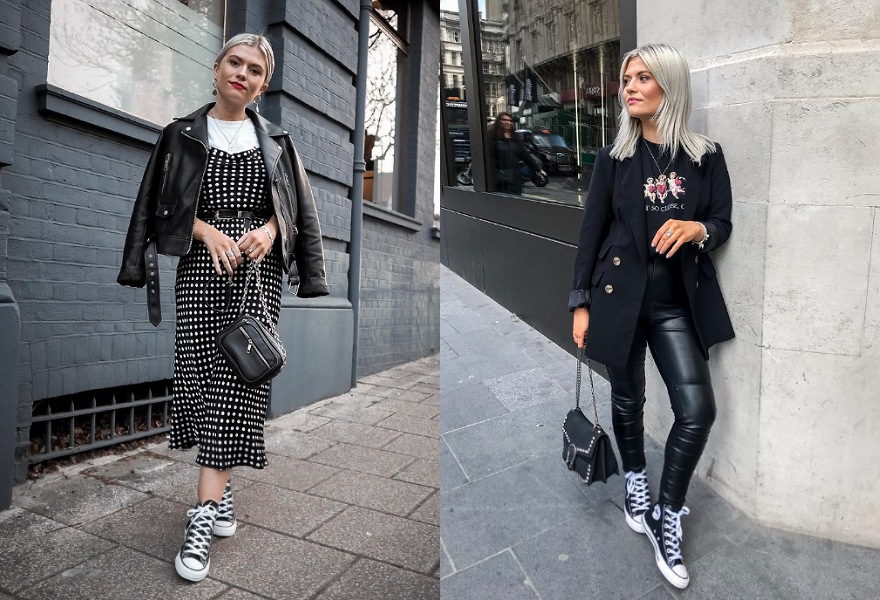 chucks schwarz damen