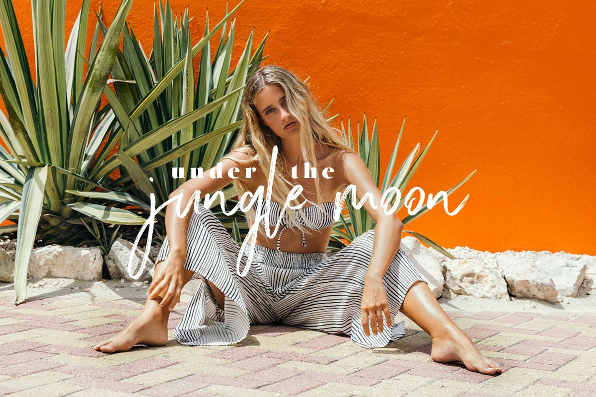 Billabong Women's 2019 | Under The Jungle Moon Lifestyle Apparel Collection