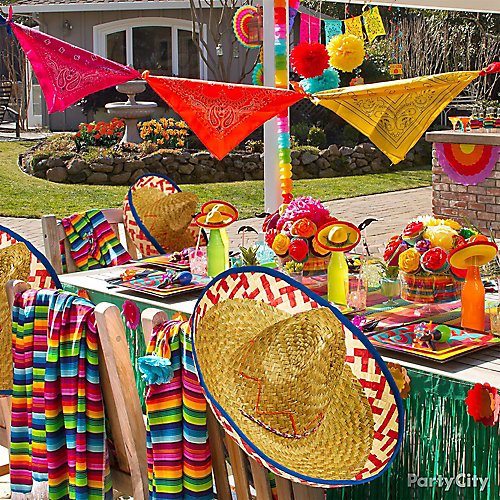 Colorful Fiesta Theme Party Ideas | Party City