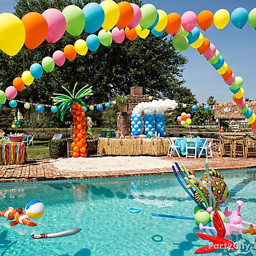 Summer Pool Party Ideas Party City