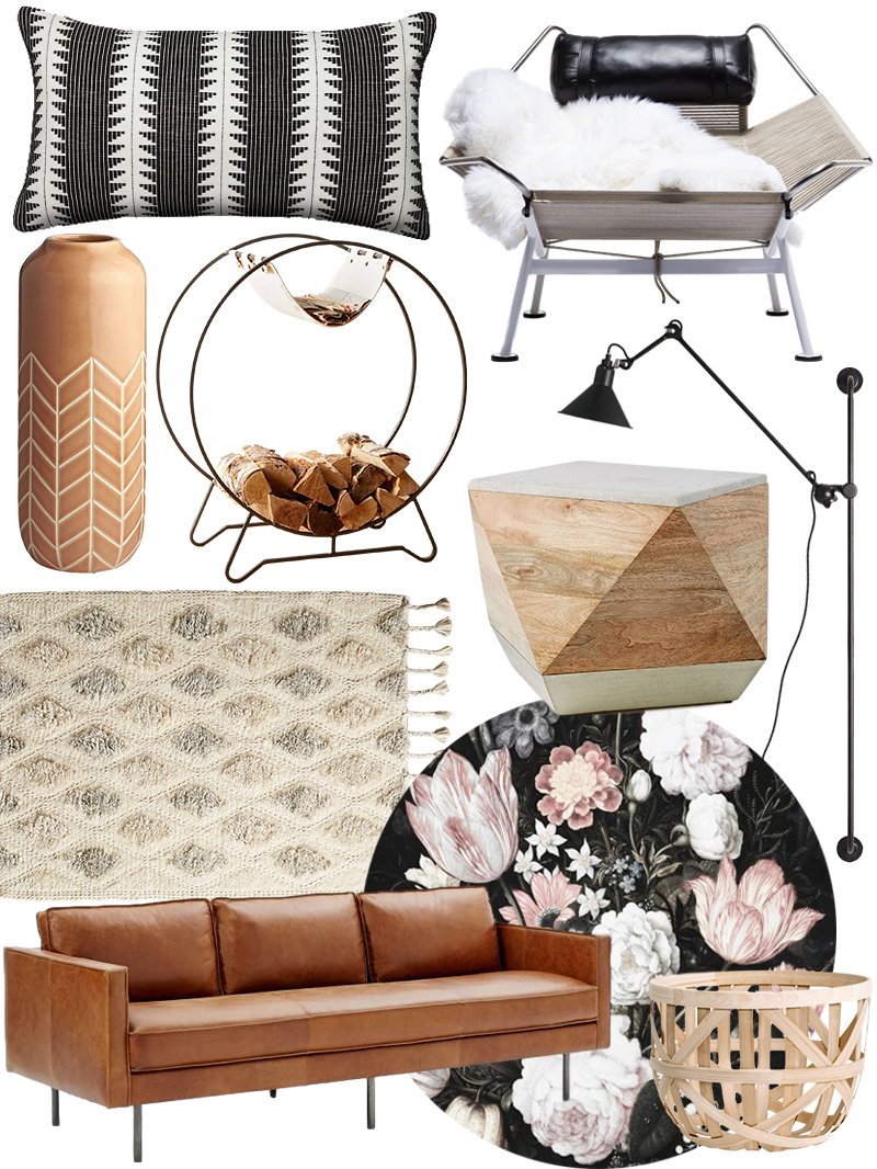 Create the Look: Organic Modern Living Room Shopping Guide | Apartment