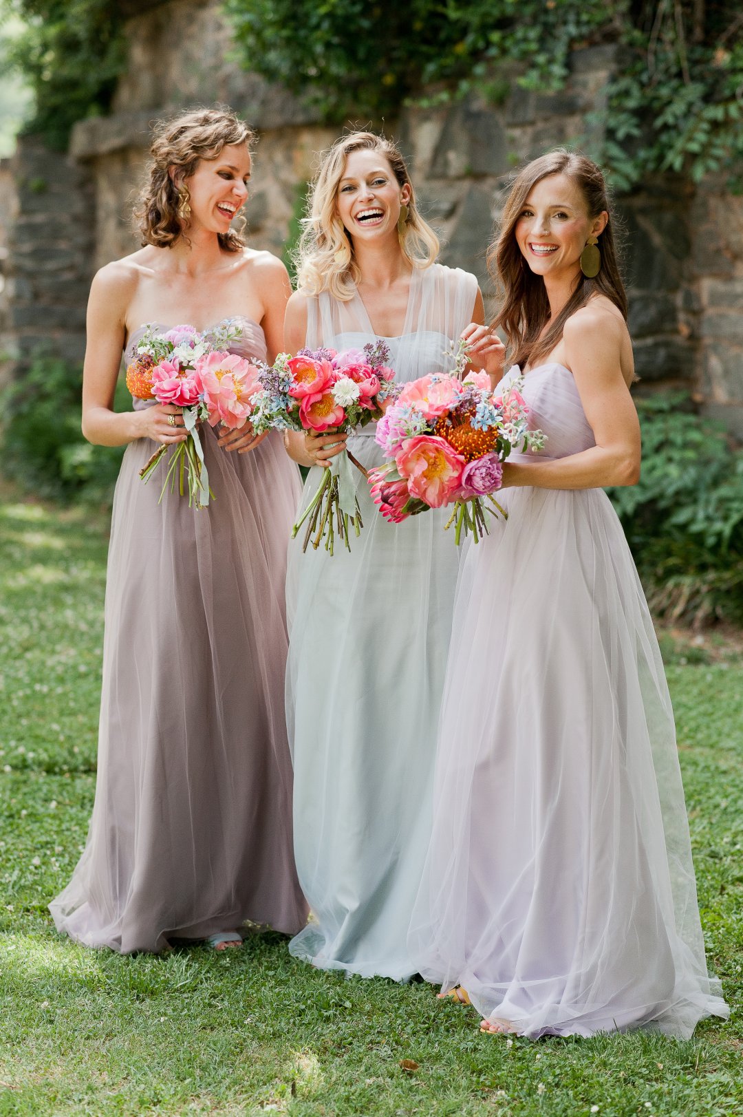 Mismatched Bridesmaid Dresses Davids Bridal Blog 4549