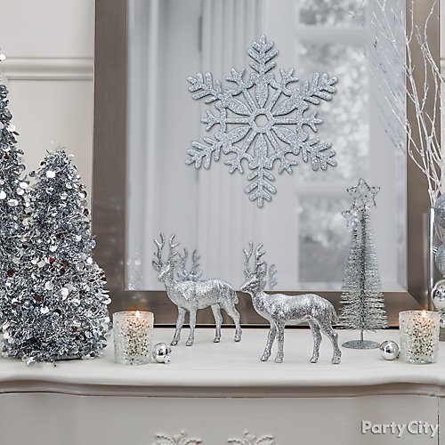 Good Looking winter wonderland table setting Winter Wonderland Decorating Ideas Party City