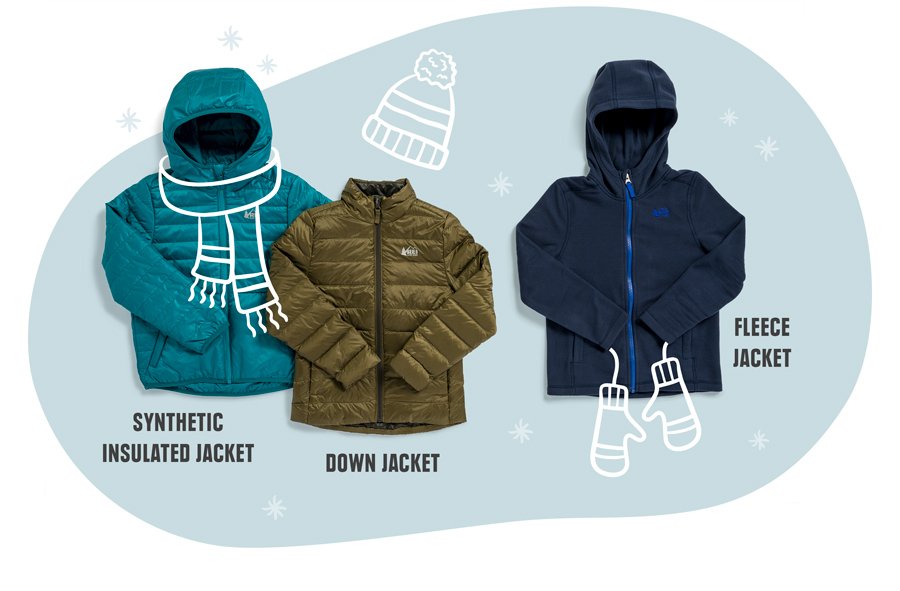 Fleece vs down outlet jacket