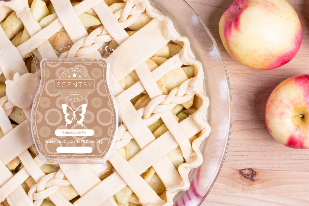 Baked Apple Pie scented Scentsy wax melts
