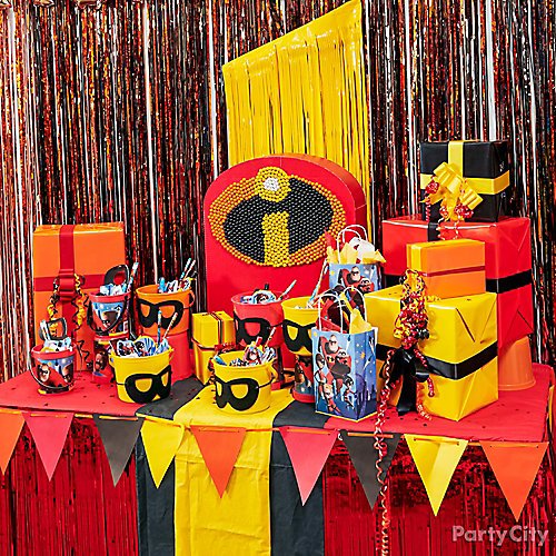 The Incredibles Party Ideas Party City 