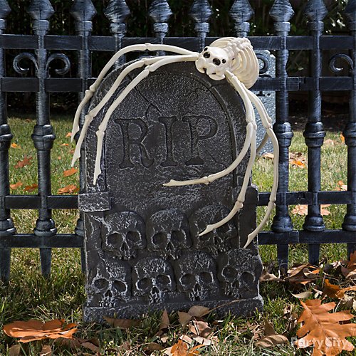 13+ Haunted Graveyard Halloween Decorations Background