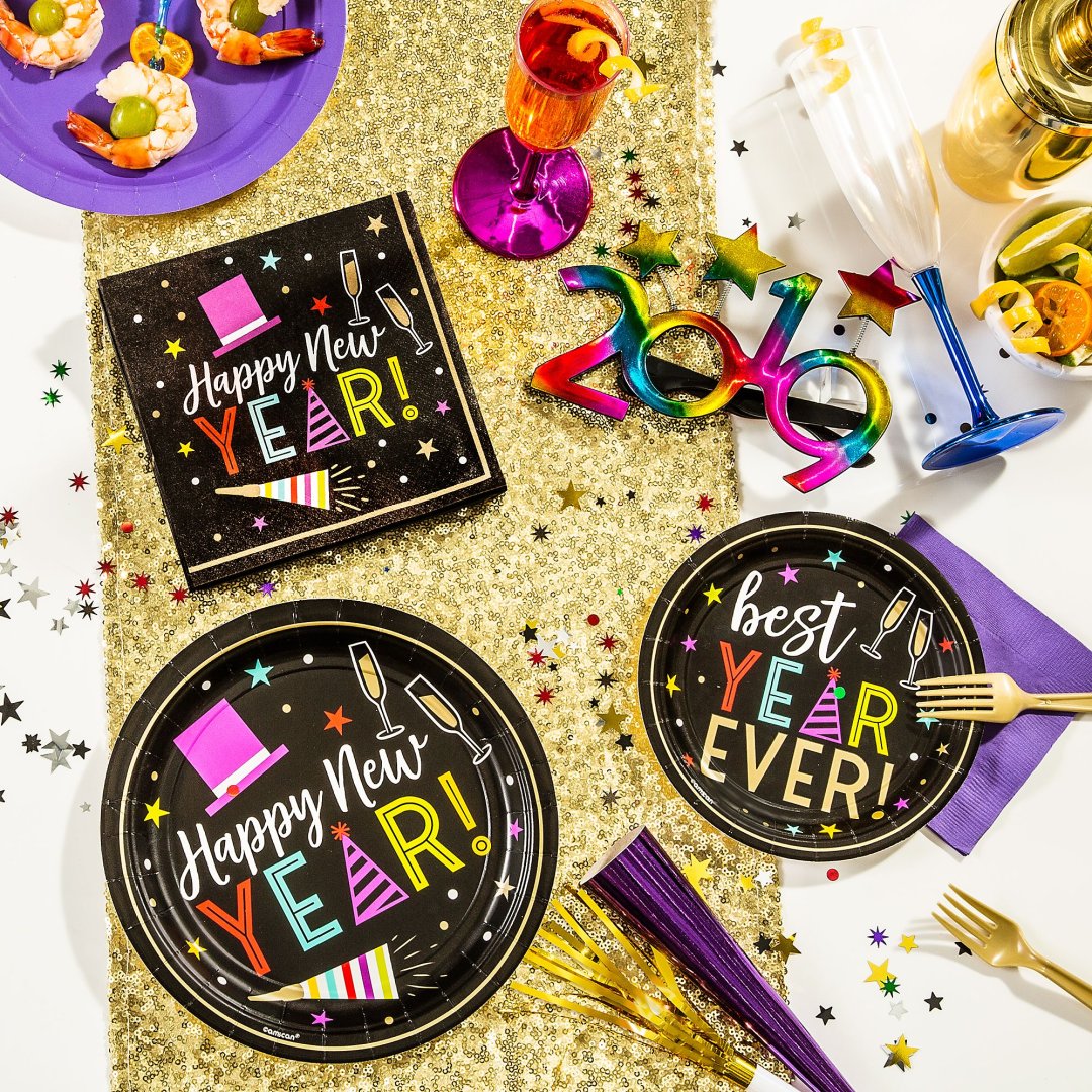 8 Colorful New Year's Eve Party Ideas Party City