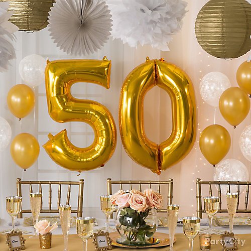 50th Anniversary Ideas | Party City