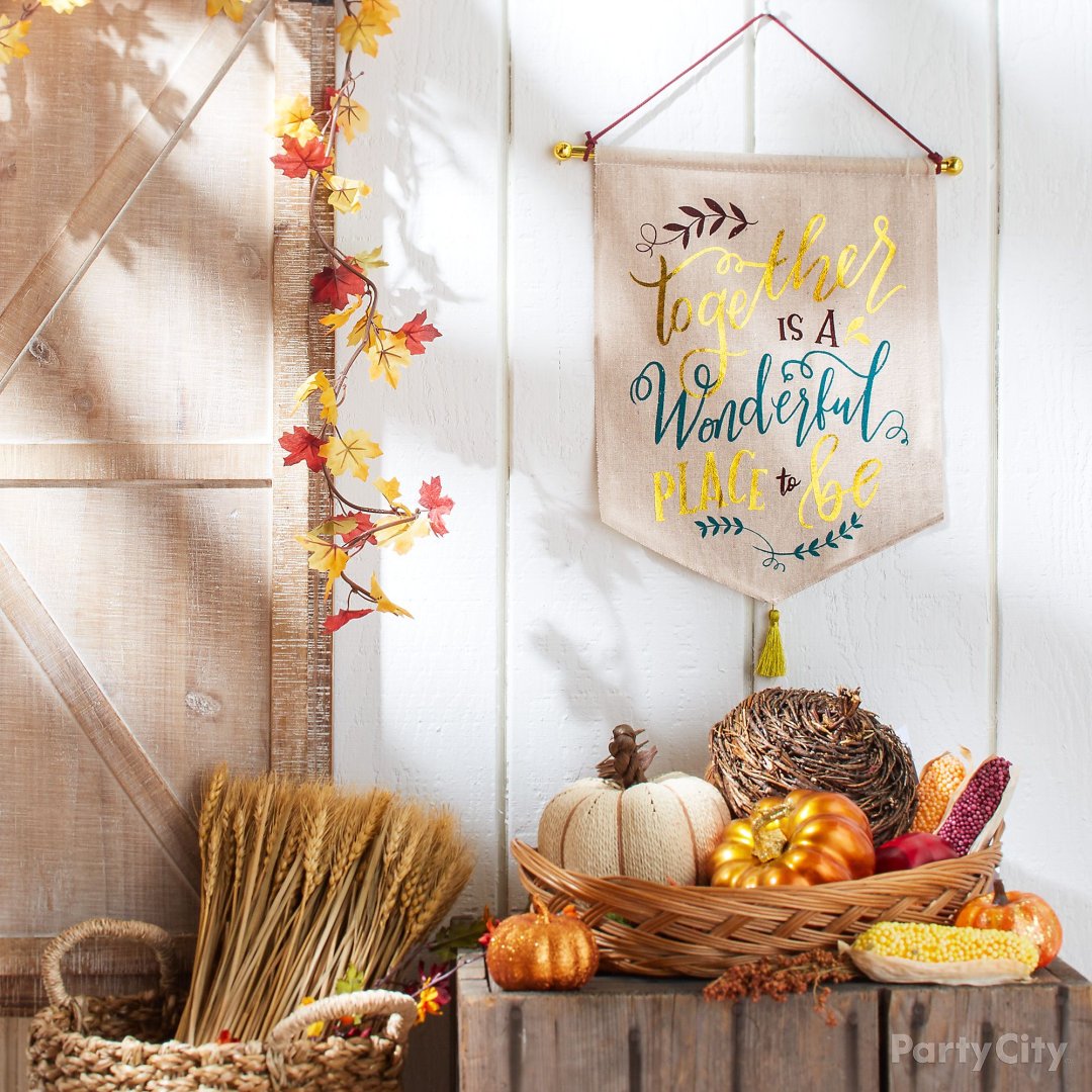 How to Cozy Up Your Home with FallThemed Decor Party City