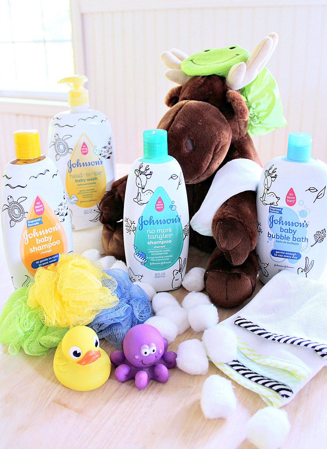 Baby tub hot sale gift basket