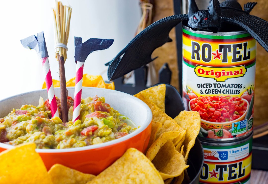 Guacamole Dip Recipe With Ro Tel No Plate Like Home