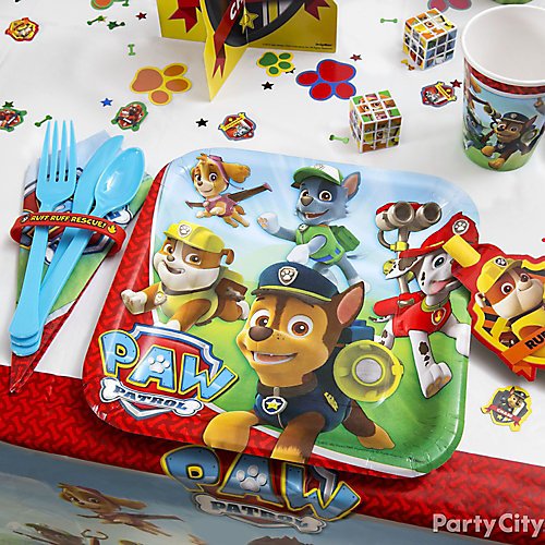 Paw Patrol Party Ideas Party City