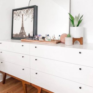 Modern 6 Drawer Dresser