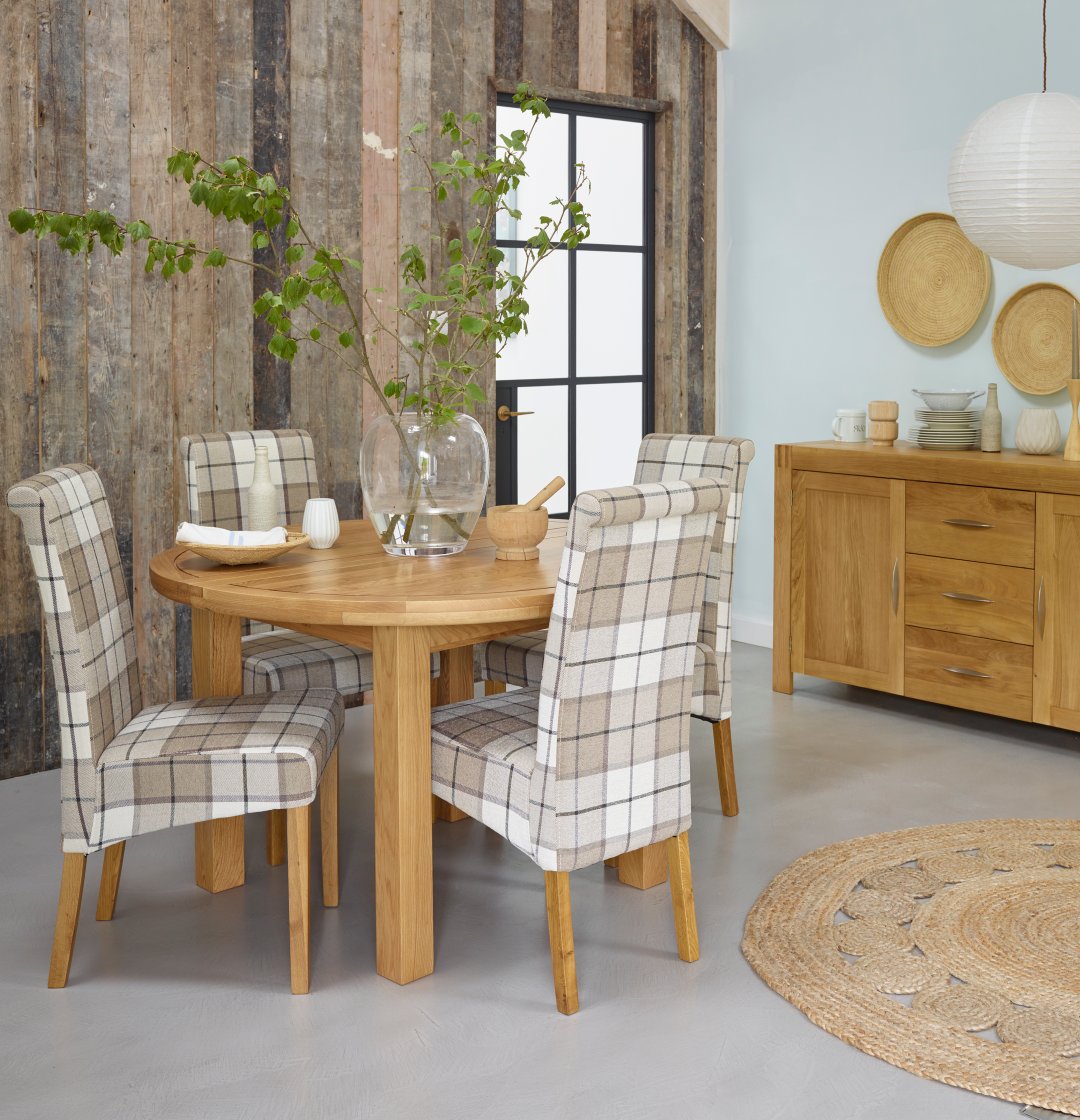 How to Choose Upholstery Fabric for Dining Chairs by Oak Furnitureland