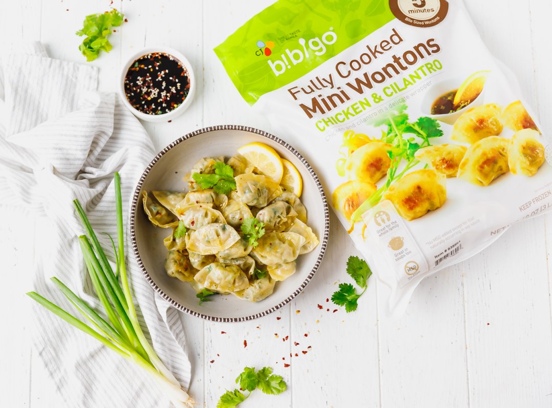 Bibigo Mini Wontons - Cooking LSL