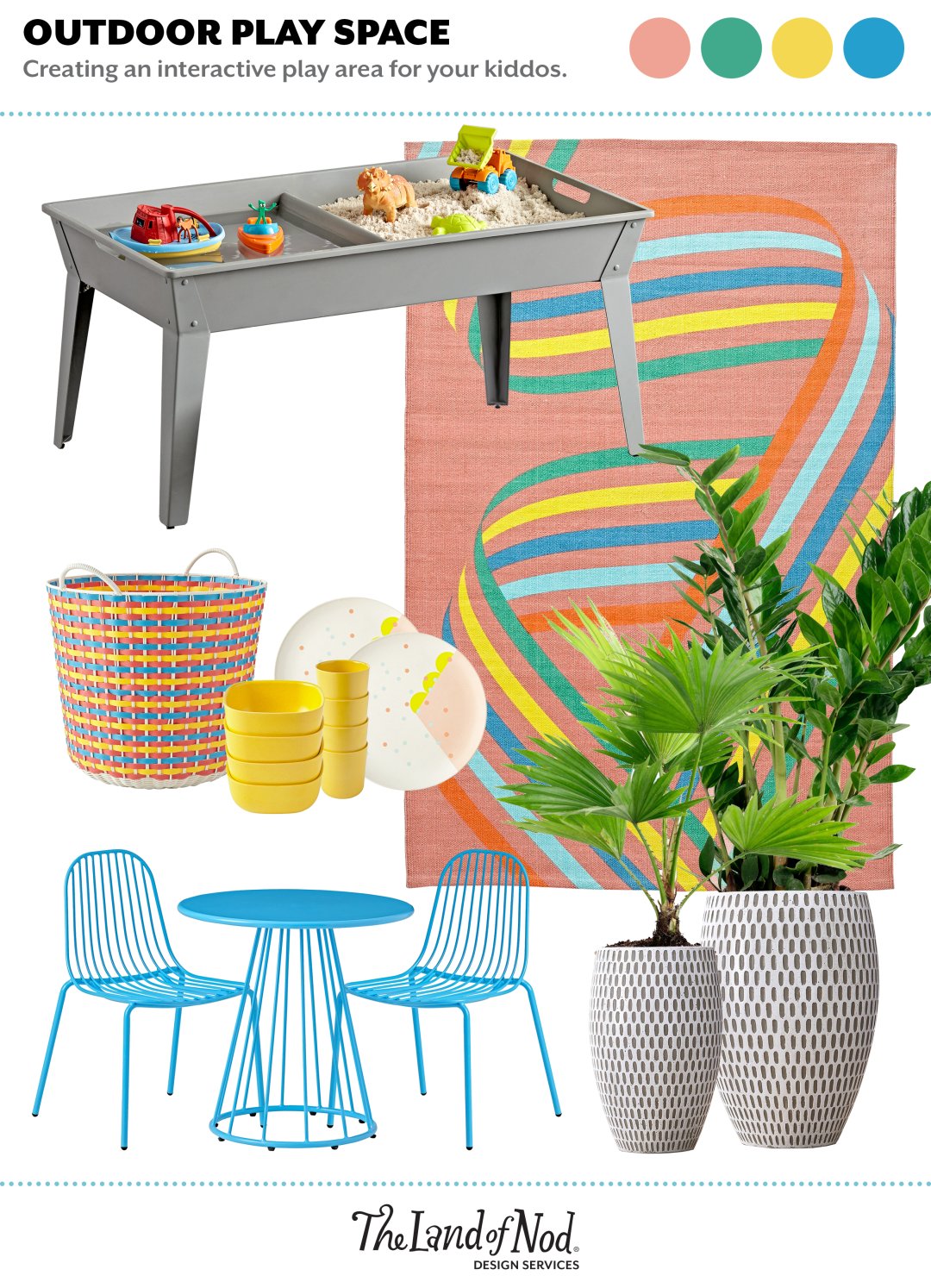 Outdoor Kids Play Space